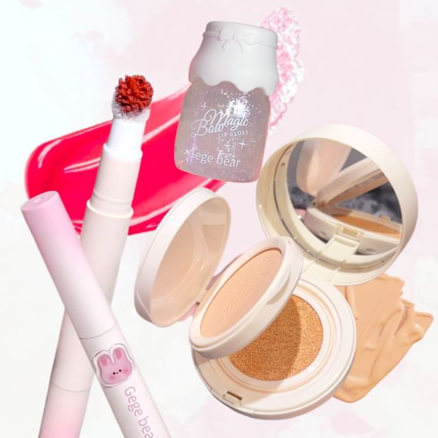 Gege Bear-Bundle Glow Lip Cushion Set