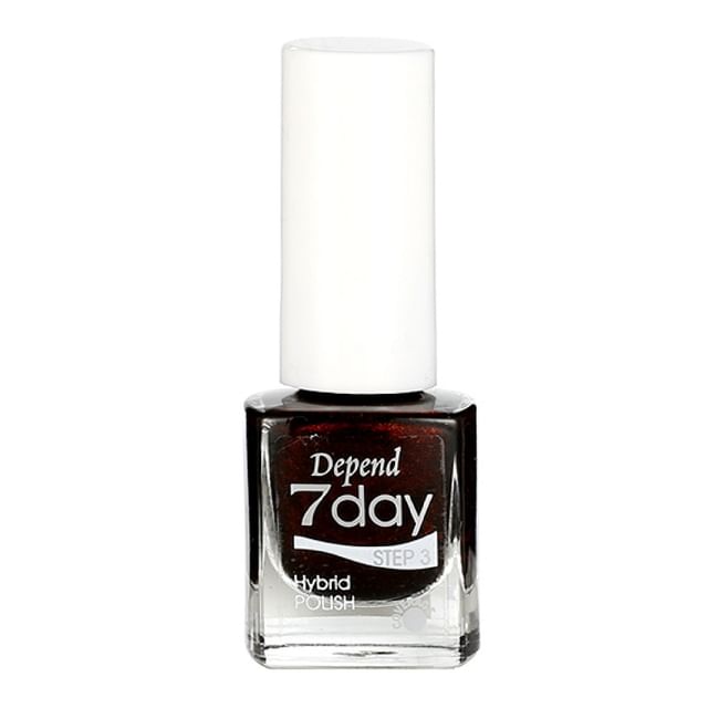 Depend Cosmetic-7day 仿Gel 甲快乾甲油 7105 琥珀珠光啡-5ml