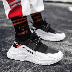 Auxen - Lettering Athletic Sneakers Auxen - Lettering Athletic Sneakers