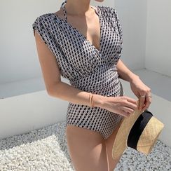 Blue Lagoon - Patterned Swimsuit