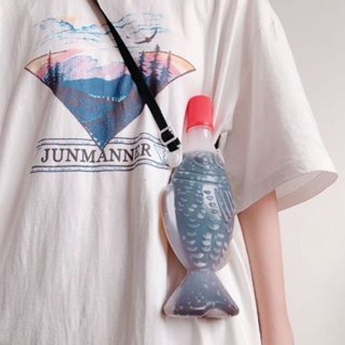 Hello minto - Fish Brooch / Water Bottle / Pouch