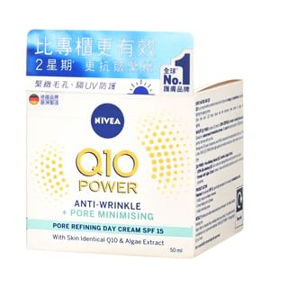 NIVEA - Q10 Power Anti-Wrinkle Pore Refining Day Cream SPF 15