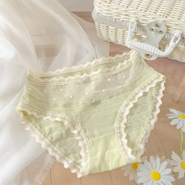 Cloud Lily - Lace Trim Panties