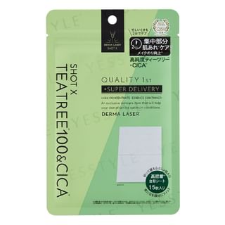 Quality First - Derma Laser Shot X Super Teatree 100 & CICA Essence Sheet