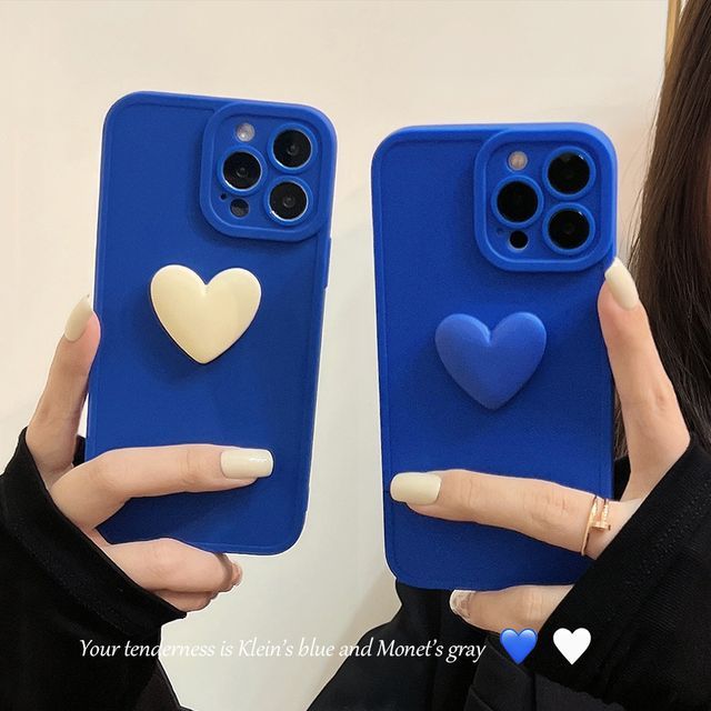 Kloudkase 3d Heart Phone Case Iphone 13 Pro Max 13 Pro 13 13