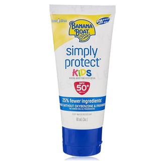 Banana Boat - Simply Protect Kids Mineral-Based Sunscreen Lotion SPF50+ PA++++