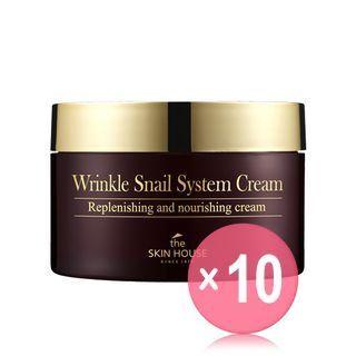 the SKIN HOUSE - Wrinkle Snail System Cream JUMBO (x10) (Bulk Box)