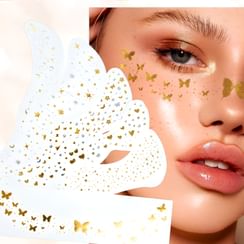 MLSMILE - Set of 6: Freckle Glitter Tattoo Sticker Set - B