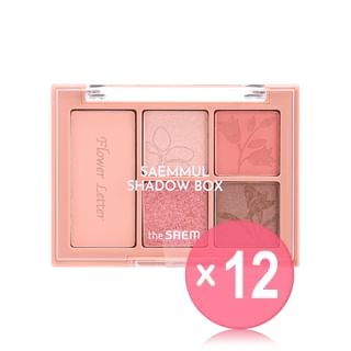The Saem - Saemmul Shadow Box Flower Letter (x12) (Bulk Box)