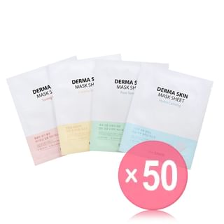 Derma Packet Buy The Saem - Derma Skin Mask Sheet - 4 Types (x50) (Bulk Box) in Bulk ...