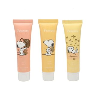 SHOBIDO - Peanuts Snoopy Osmanthus Hand Cream Trio Gift Set