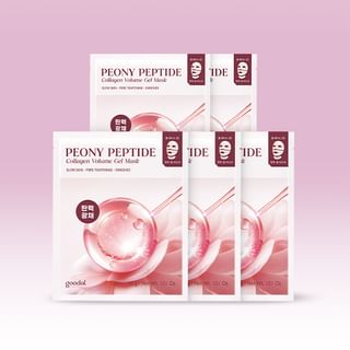 Goodal - Peony Peptide Collagen Gel Mask Set