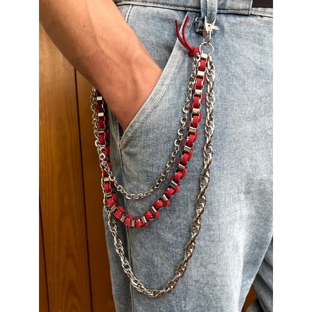 DenimDrip-Bicycle-Chain Pants Chain