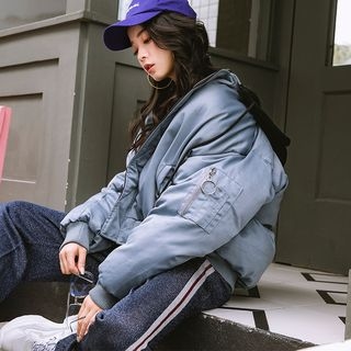 Sienne-Padded Bomber Jacket