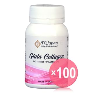 TC JAPAN - Gluta Collagen L-Cysteine & Vitamin C + E (x100) (Bulk Box)