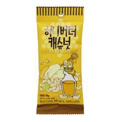 Tom's Farm - 乾焗原粒牛油蜂蜜腰果 30g Tom's Farm - 乾焗原粒牛油蜂蜜腰果 30g