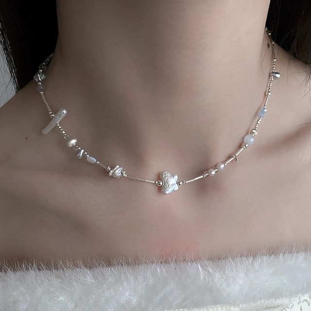 Panda Dama-Beaded Necklace