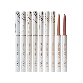 CLIO - Sharp So Simple Waterproof Pencil Liner - 9 Colors