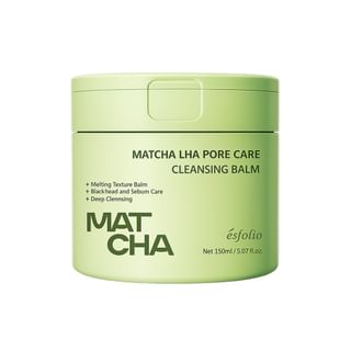 esfolio - Matcha LHA Pore Care Cleansing Balm