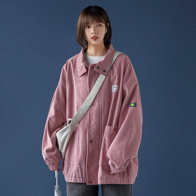 Kimeya-Corduroy Zip Jacket
