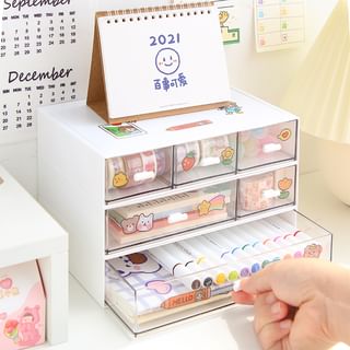 Candy Lemon - Transparent Drawer Desk Organizer | YesStyle