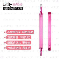 Litfly - Tire-comédons double embout (rose) Litfly - Tire-comédons double embout (rose)