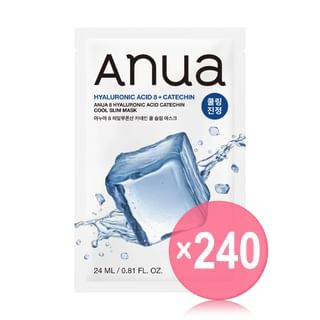 Anua - Hyaluronic Acid 8 Catechin Cool Slim Mask (x240) (Bulk Box)