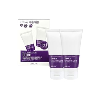 LEBELAGE - Real Sensation Pore Cleansing Foam Set