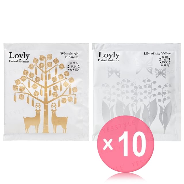 CHARLEY-Loyly Finland Bathsoak 10pcs Bundle Set