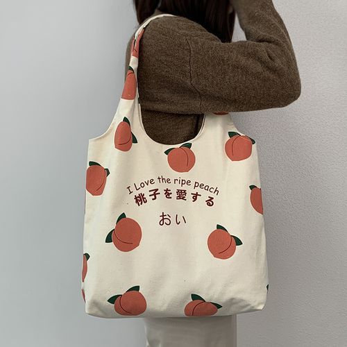 Brand canvas deals totes fruit