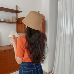 MERONGSHOP - Rattan Bucket Hat MERONGSHOP - Rattan Bucket Hat