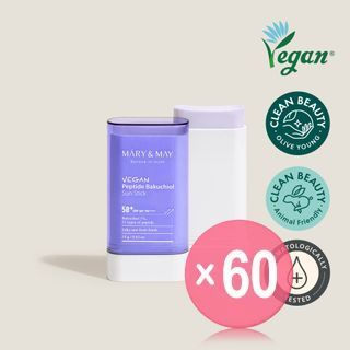 Mary&May - Vegan Peptide Bakuchiol Sun Stick (x60) (Bulk Box)