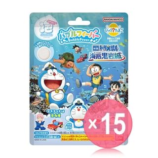 Bandai - Doraemon the Movie Nobita & New Undersea Castle Bubble Fever Bath Ball (x15) (Bulk Box)