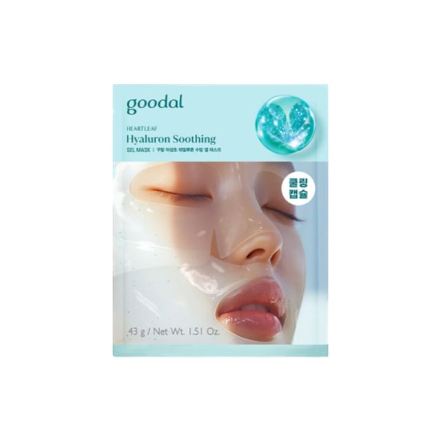 HEARTLEAF HYALURON SOOTHING GEL MASK