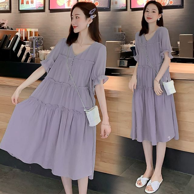 Korean Party Maternity Dresses