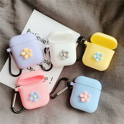 Jaguara - Silicone Pastel FLower AirPods Earphone Case Cover Jaguara - Silicone Pastel FLower AirPods Earphone Case Cover