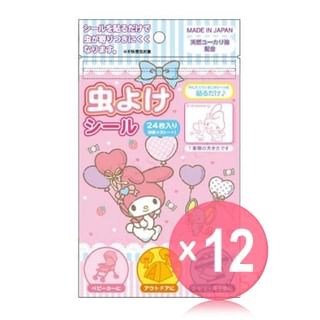Santan - Sanrio My Melody Insect Repellent Sticker (x12) (Bulk Box)