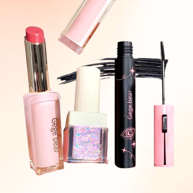 Gege Bear-Bundle Radiant Eyeshadow Lip Set