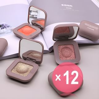 NOVO - Fingertip Glitter Eyeshadow - 12 Colours (x12) (Bulk Box)