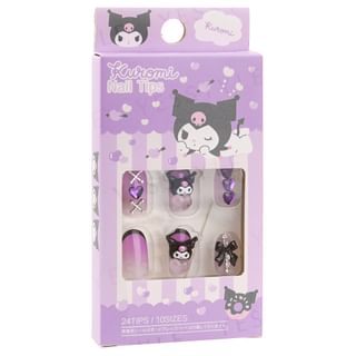 Santan - Sanrio Kuromi Nail Tips