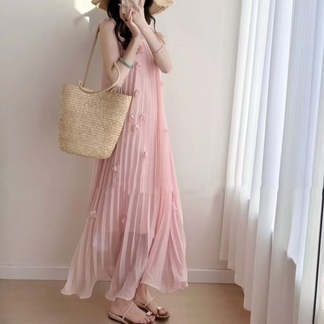 chinese dress ladies Austin Convertible Maxi Dress in Hot Pink| Pink Oversized Maxi Dress | Pink  Bridesmaid Dress main image 1