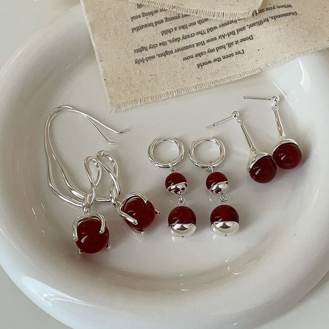 Panda Dama-Beaded Drop Earring
