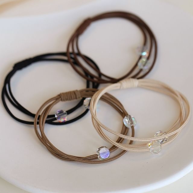 pexrl jewelry-Beaded Hair Tie