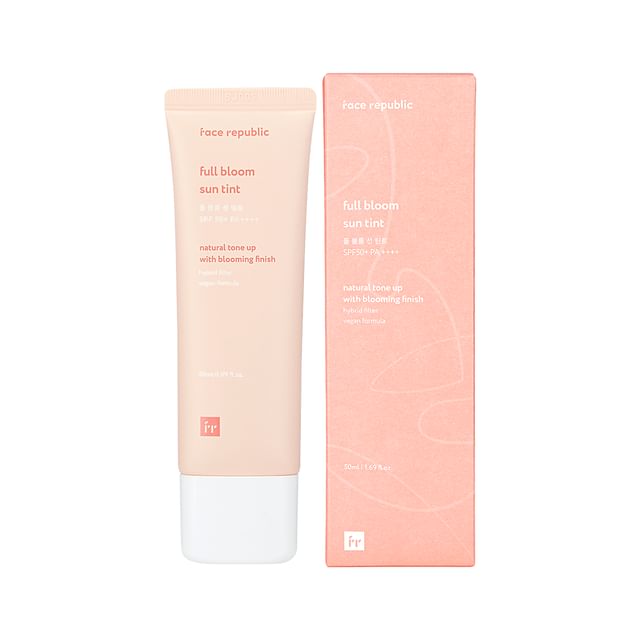 face republic-Full Bloom Sun Tint - Getinte Zonnebrandcrème
