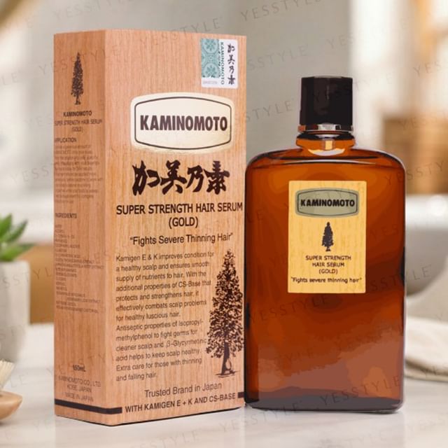 KAMINOMOTO-Super Strength Hair Serum Gold - Sérum Capilar
