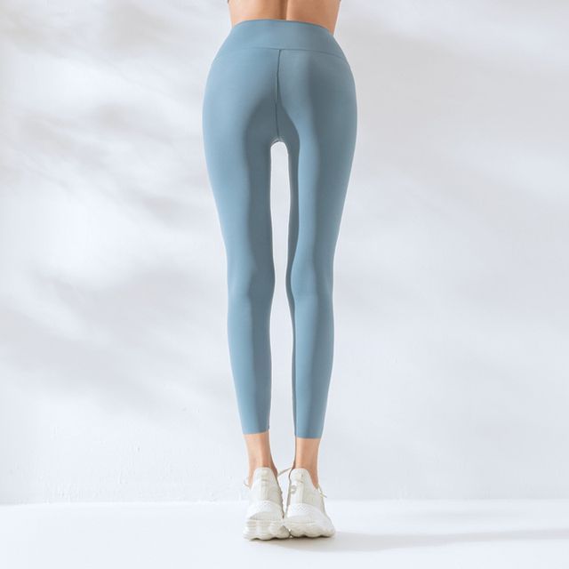Remi Jem - Mid Rise Plain Yoga Pants
