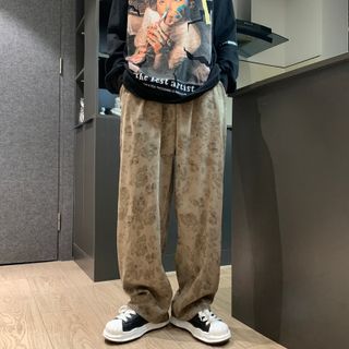Zentrus Loose Fit Print Pants Sale