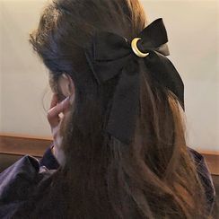 Henya - Moon Alloy Ribbon Hair Tie