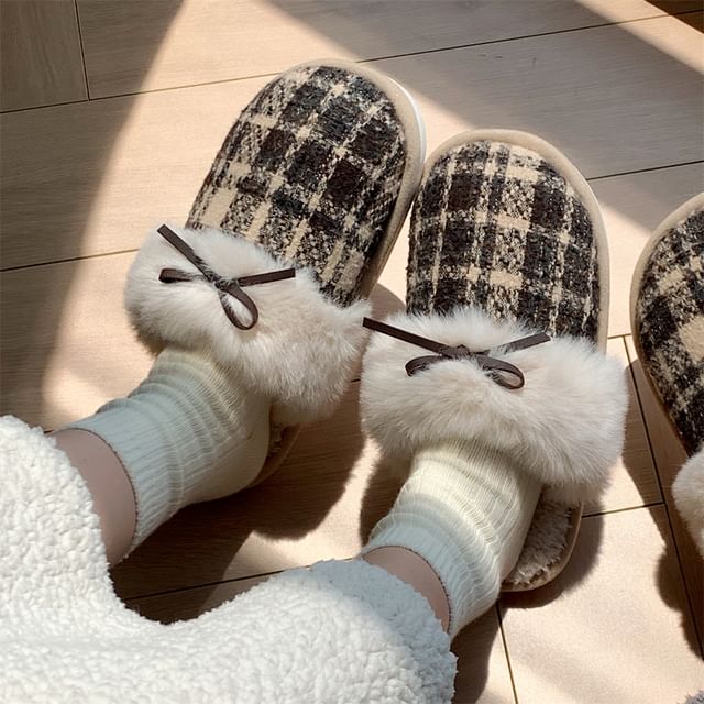 ZORI-Fleece Home Slippers