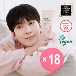 THE FACE SHOP - Rice Water Bright Foaming Cleanser Jumbo (x18) (Bulk Box)